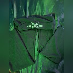 Butterfly black leggings